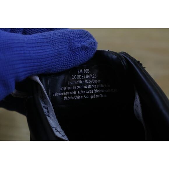 Karl Lagerfeld Paris Womens Shoes 6M Black Leather Cordelia Mules Sneakers - Picture 5 of 10